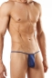 Preview: Good Devil 4830 Sheer Side G-String Navy Blue Gr. S