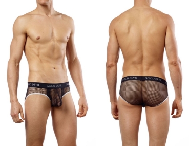 Good Devil 6042 Big Mesh Brief black