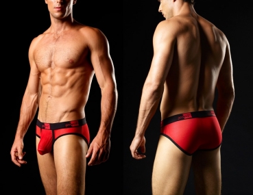 Good Devil 6600-30 Mesh Brief red