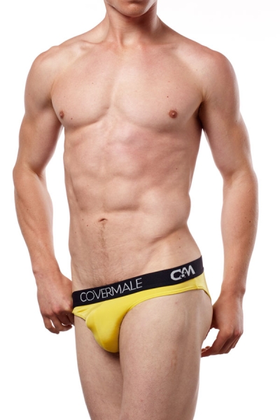 Cover Male Waisted-Up Bikini 115 yellow