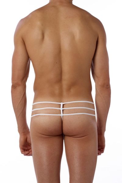 Good Devil 8405 Tri-Lace G String white