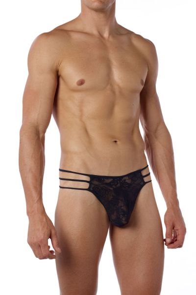 Good Devil 8405 Tri-Lace G String black