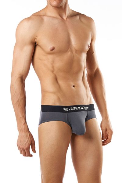 Agacio 6800 Basics Low Rise Brief grey