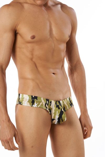 Cover Male Pouch Enhancing Cheeky Boxer 222 Gr.S Camo