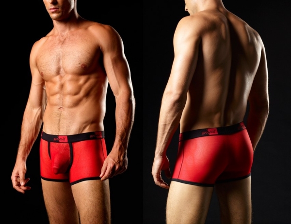 Good Devil 5600-30 Mesh Boxer red Gr.S*