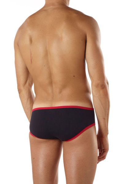 Good Devil 5015 Flaming Hearts Brief black