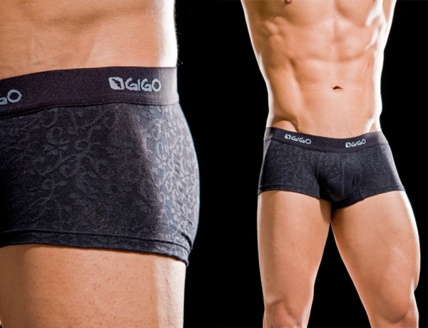 Gigo Encaje Boxer Black Gr.S**