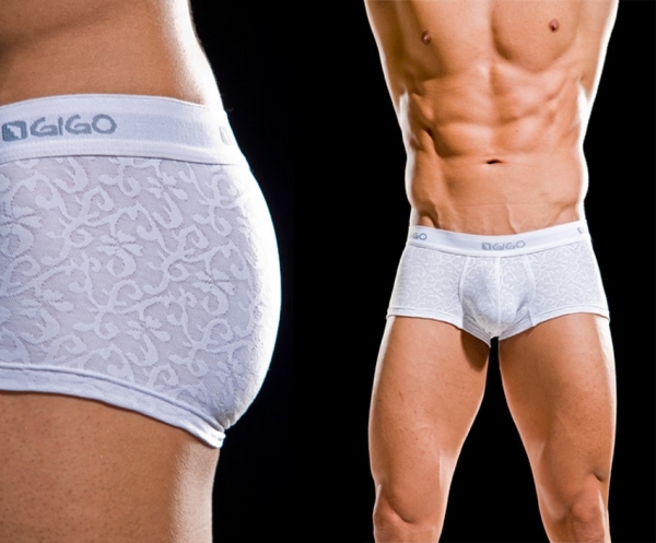 Gigo Encaje Boxer White