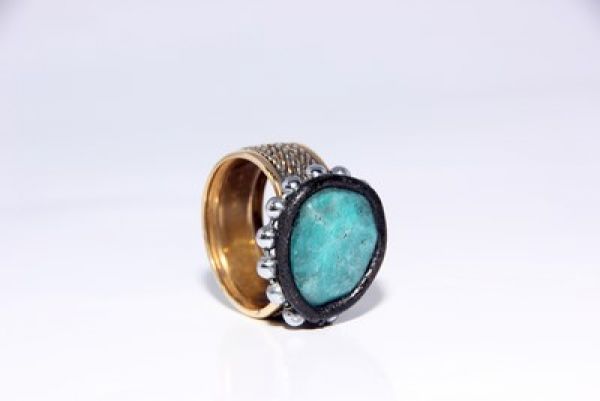 JRP Designer Ring Azurit