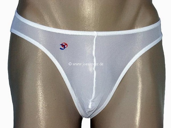 Joe Snyder Bikini 01 white mesh