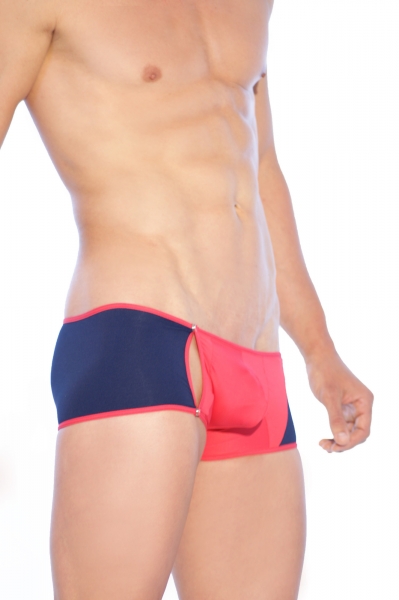 Boxer Moval 14203 Navy blue/Red